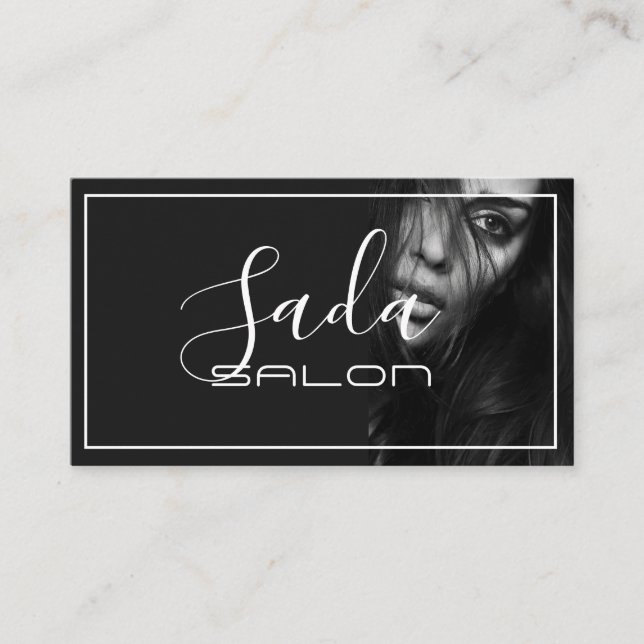 Tarjeta De Visita Salón de belleza de maquillaje (Anverso)