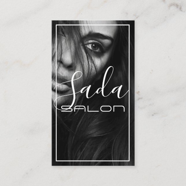 Tarjeta De Visita Salón de belleza de maquillaje (Anverso)