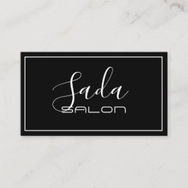 Tarjeta De Visita Salón de belleza de maquillaje