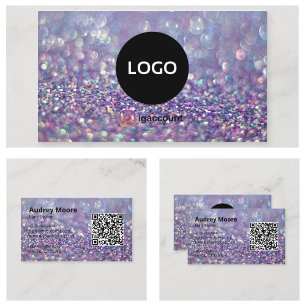 Tarjeta De Visita Salón de Belleza de Peluquería Elegante de Moda