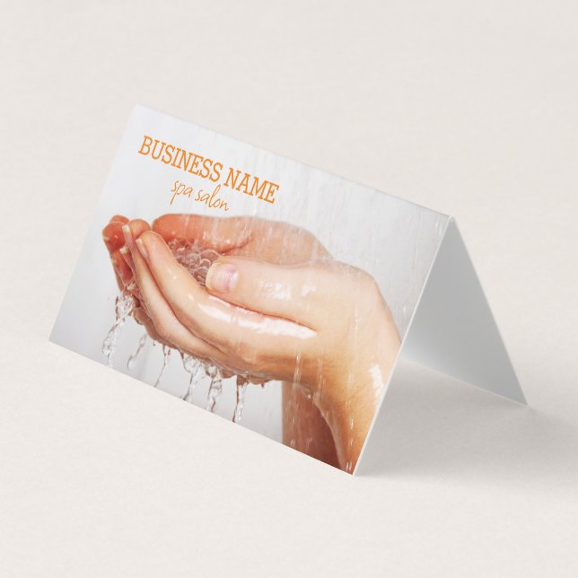 Tarjeta De Visita salón de belleza, EPA (Anverso)