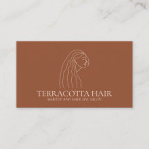 Salón de Belleza Femenina Terracotta Blush Woman