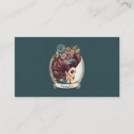 Tarjeta De Visita Salón de belleza Hairstylist Salón de cosméticos t