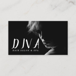 Tarjeta De Visita Salón de belleza moderno y spa