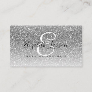 Tarjeta De Visita Salón de Belleza para Artistas de Maquillaje con B