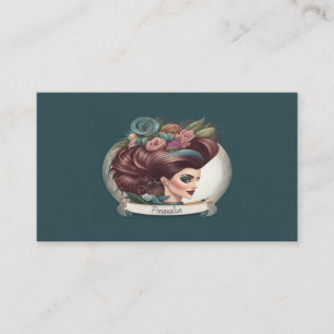 Tarjeta De Visita Salón de Belleza Peluquería Salón de Belleza Sumin