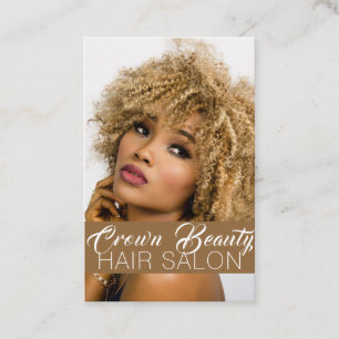 Tarjeta De Visita Salón de Belleza Spa de Pelo