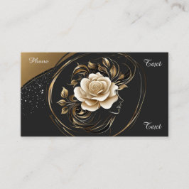 Tarjeta De Visita Salón de belleza y cuidados personales