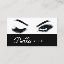 Tarjeta De Visita Salón de Brows & Lashes