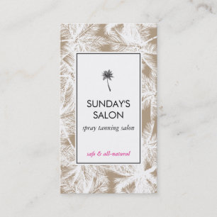 Tarjeta De Visita Salón de entrenamiento para pulverización con morr