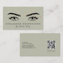 Salón de Extensiones de Pestañas Minimalistas Estr
