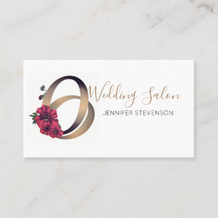 Tarjeta De Visita Salón de la boda, boda
