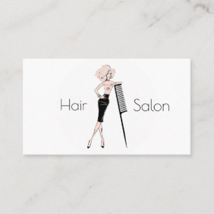 Tarjeta De Visita Salón de pelo