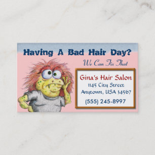 Tarjeta De Visita Salón de pelo