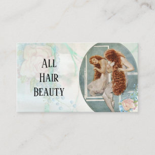 Tarjeta De Visita Salón de pelo del peluquero