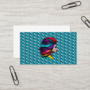 Tarjeta De Visita Salón de pelo Estilista Salón de belleza Industria