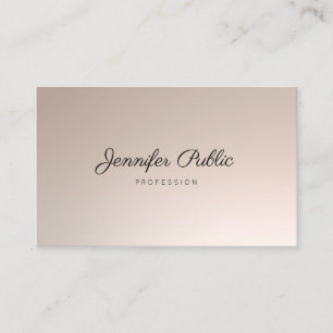 Tarjeta De Visita Salón de pelo manuscrito de la belleza del