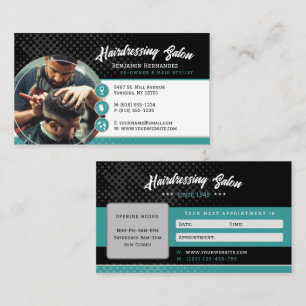 Tarjeta De Visita Salón de peluquería   Perfecto