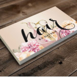 Tarjeta De Visita Salón de Sencillos de Oro Floral Vintage de Estilo<br><div class="desc">Tarjetas De Negocios Hair Stylist Vintage Floral Gold Scisor Salon.</div>