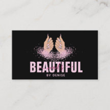 salón de uñas mujer mano holografía técnica de uña