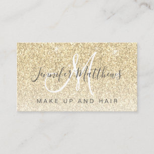 Tarjeta De Visita Salón del cabello del artista de maquillaje de mod