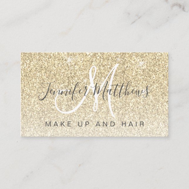 Tarjeta De Visita Salón del cabello del artista de maquillaje de mod (Anverso)