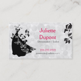 Tarjeta De Visita Salón del sastre de la peluquería