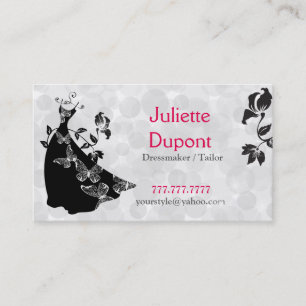 Tarjeta De Visita Salón del sastre de la peluquería