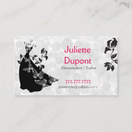 Tarjeta De Visita Salón del sastre de la peluquería