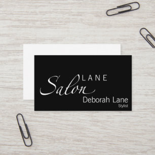 Tarjeta De Visita Salon Elegance