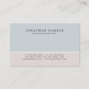 Tarjeta De Visita Salón Elegante Diseño Profesional Moderno Creativo