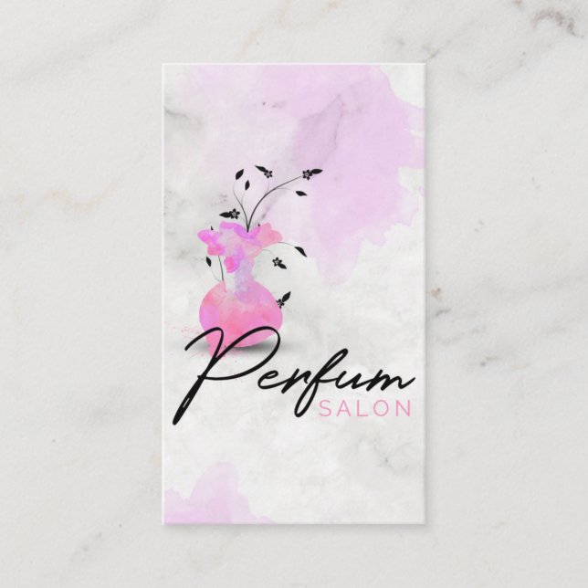 Tarjeta De Visita Salón Perfum (Anverso)