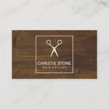 Salon Shears Rústica Wood White Box