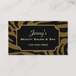 Tarjeta De Visita Salon & Spa