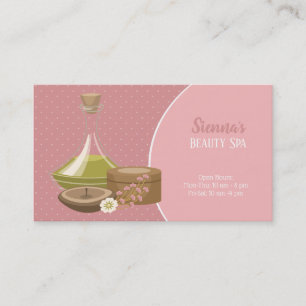 Tarjeta De Visita Salón Spa de belleza