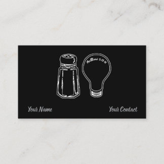 Tarjeta De Visita Salt & Light