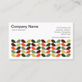 Tarjeta De Visita Saltos retro 02 (crema)