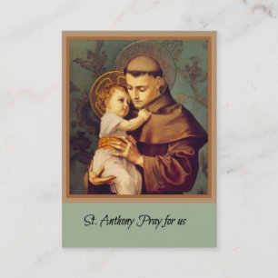 Tarjeta De Visita San Antonio de Padua