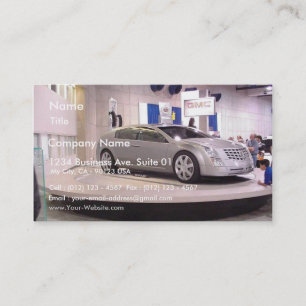 Tarjeta De Visita San Diego Autoshow