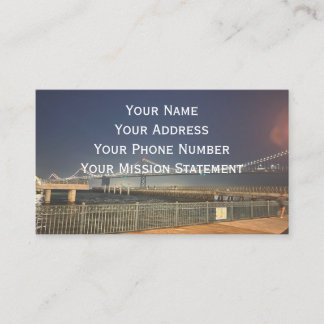 Tarjeta De Visita San Francisco Bay Bridge Business Card