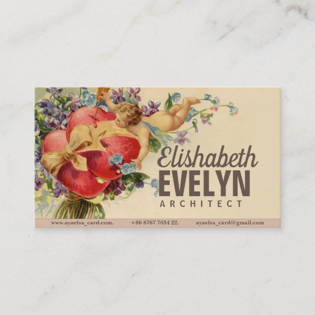 Tarjeta De Visita San Valentín (Anverso)