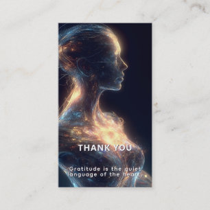 Tarjeta De Visita Sanación con Energía de Pulso Celestial