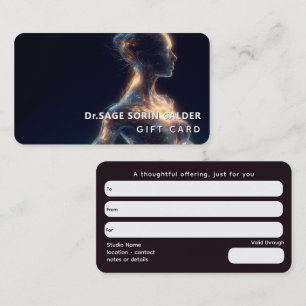 Tarjeta De Visita Sanación con Energía de Pulso Celestial