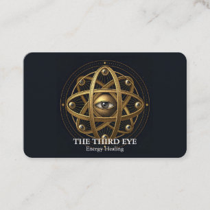Tarjeta De Visita Sanador de Energía Espiritual Reiki