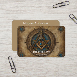 Tarjeta De Visita Sanador de Energía Espiritual Reiki