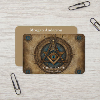 Tarjeta De Visita Sanador de Energía Espiritual Reiki