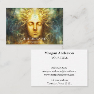 Tarjeta De Visita Sanador de Energía Espiritual Reiki