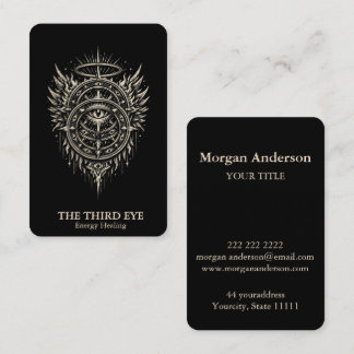 Tarjeta De Visita Sanador de Energía Espiritual Reiki