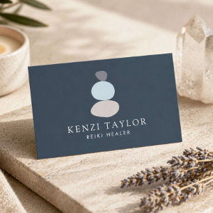 Tarjeta De Visita Sanador Espiritual de Reiki Zen