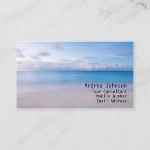 Tarjeta de visita Sandy Beach